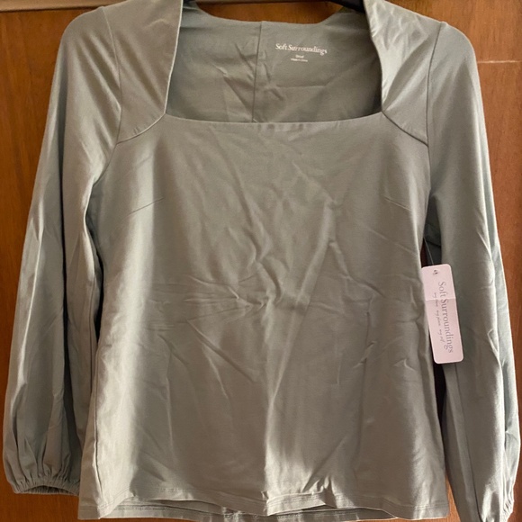 Soft surroundings blouse brand new with tags - Picture 1 of 6